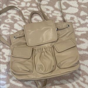 Zara Taupe Women's Backpack